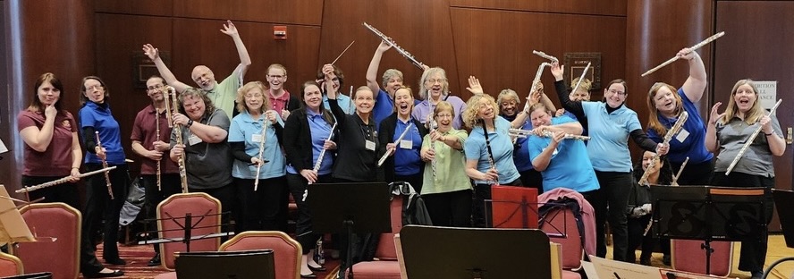 FOTB at the 2014 Columbia Flute Choir Festival